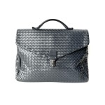 Bottega Veneta Intreccio Leather Briefcase